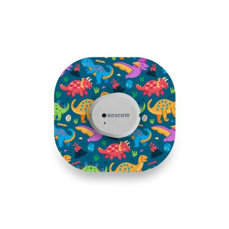 sensor patch/fix tape for Dexcom G7 / ONE+ dinosaurs