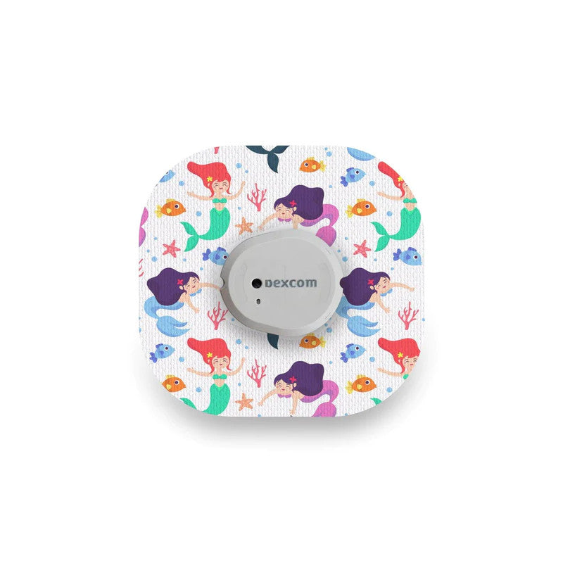 fixtape/patch for Dexcom G7 little mermaid
