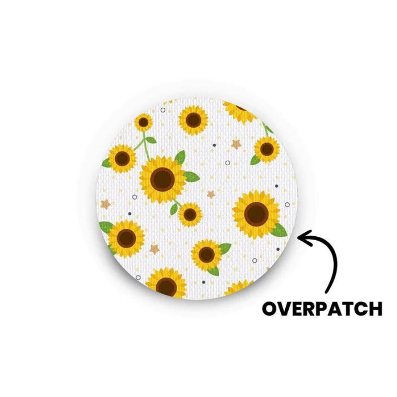 sensor patch/fix tape for Freestyle Libre 3 sunflowers