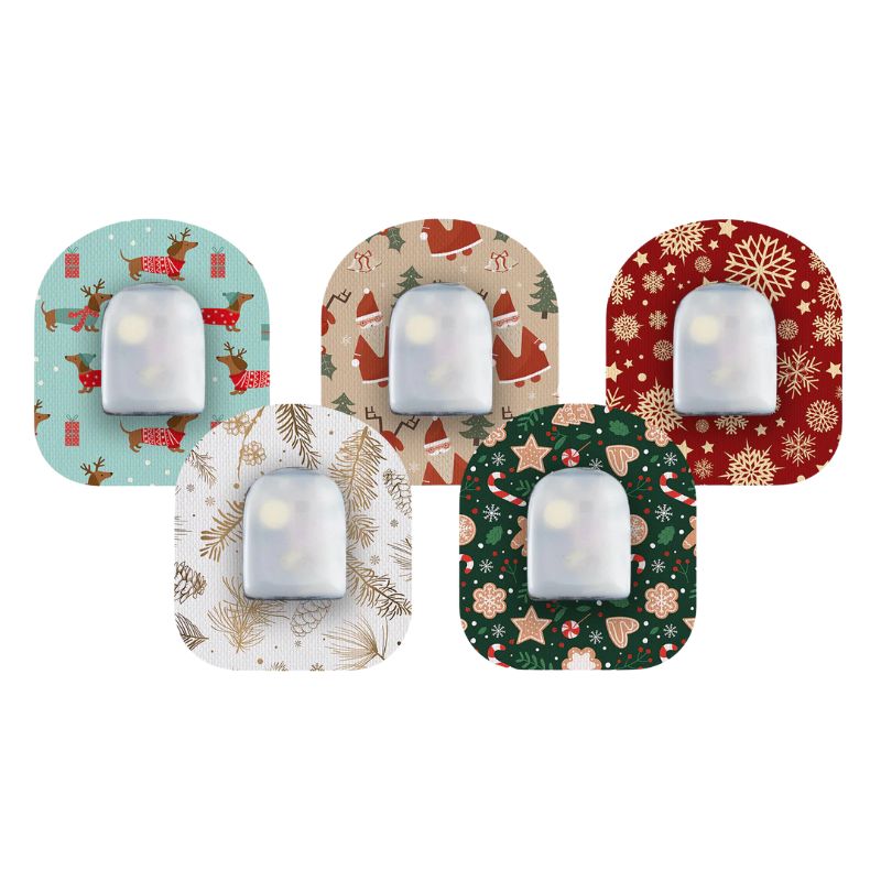 plaster/fixing tape for Omnipod Christmas mix