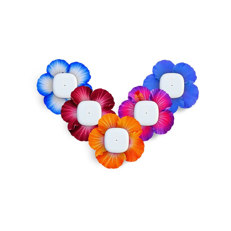 sensorpleister/fixtape voor Simplera hibiscus - set van 5 stuks