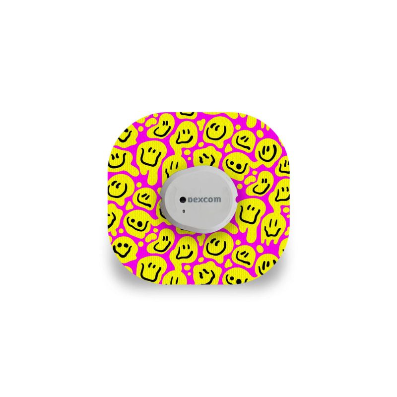 sensor patch/fix tape for Dexcom G7 / ONE+ happy emojis