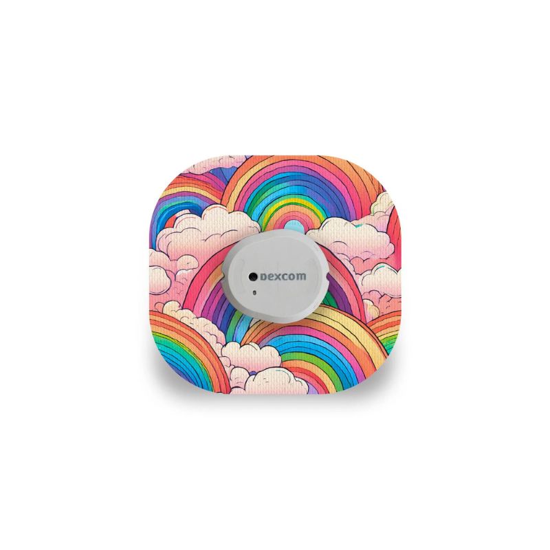 sensor patch/fix tape for Dexcom G7 / ONE+ retro rainbows