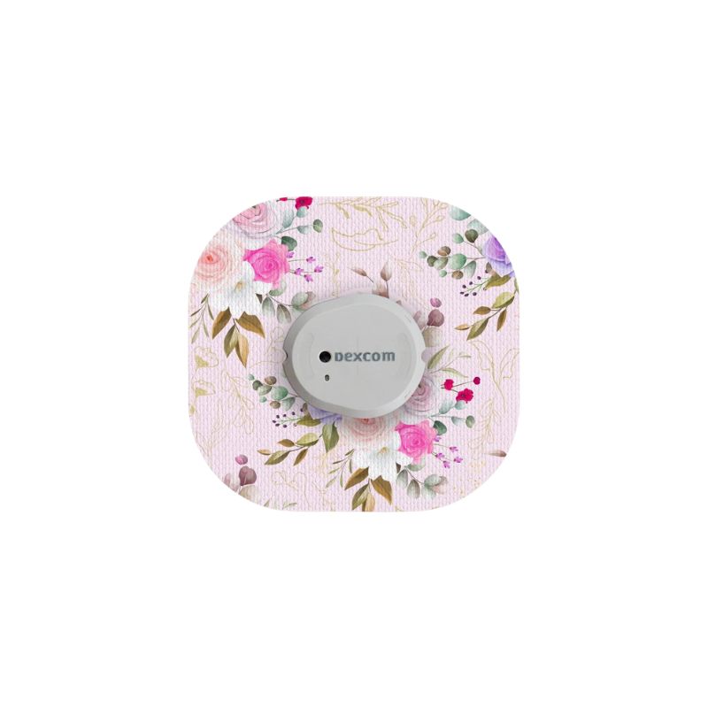 sensor patch/fix tape for Dexcom G7 / ONE+ vintage bouquet