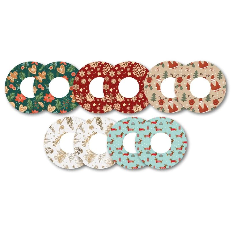 fix tape/plaster for Freestyle Libre 2 Christmas mix