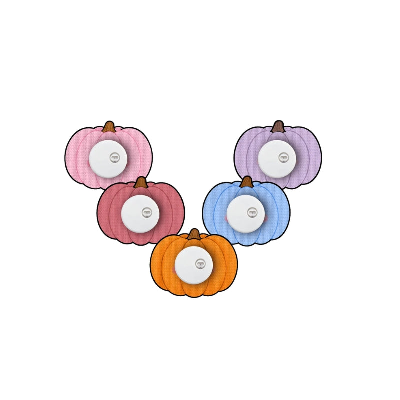 sensorpleister/fixtape voor Freestyle Libre 3 (Plus) / Instinct / infusiesets pretty pumpkins