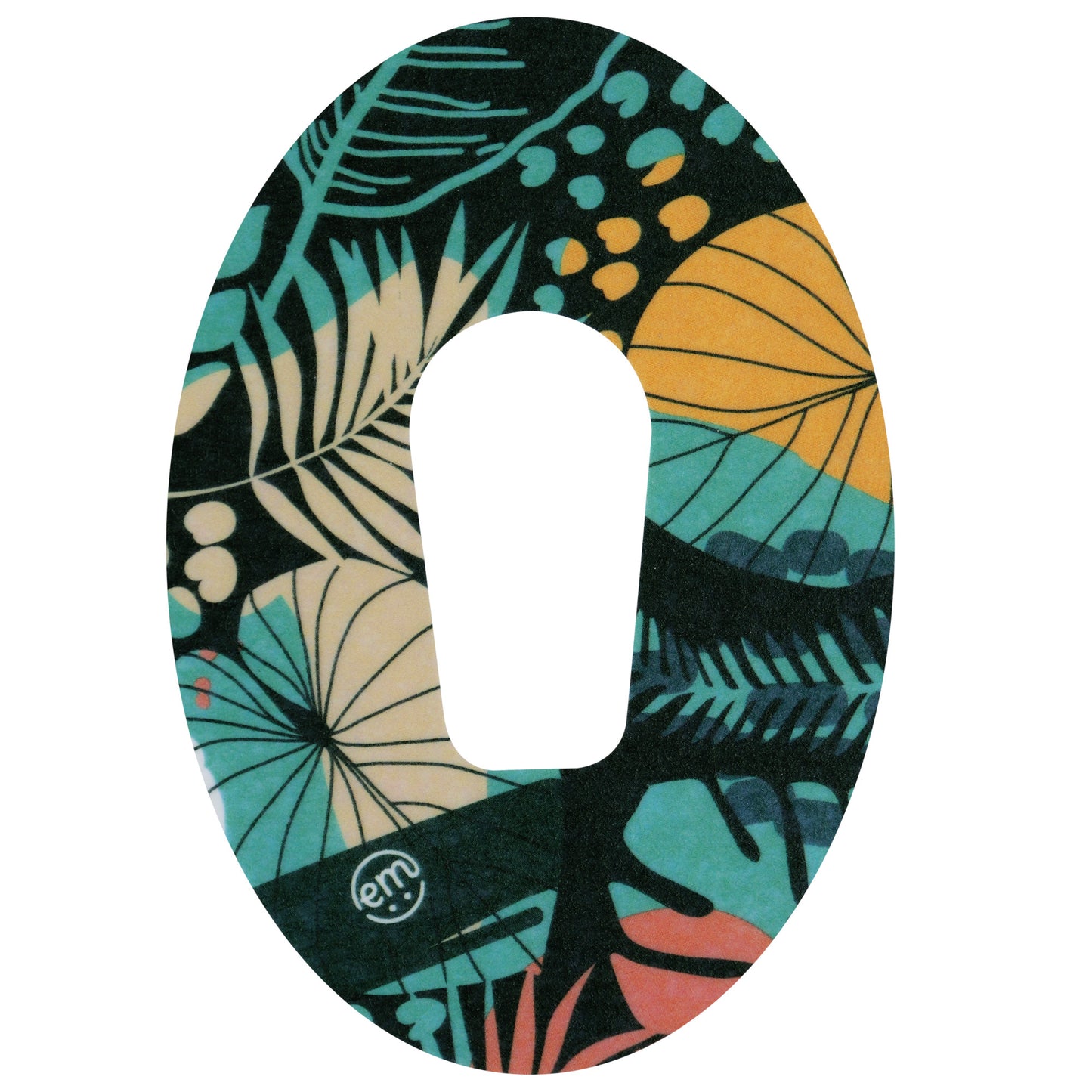 tinsulin pleister fixtape voor Dexcom G6 jungle tropics