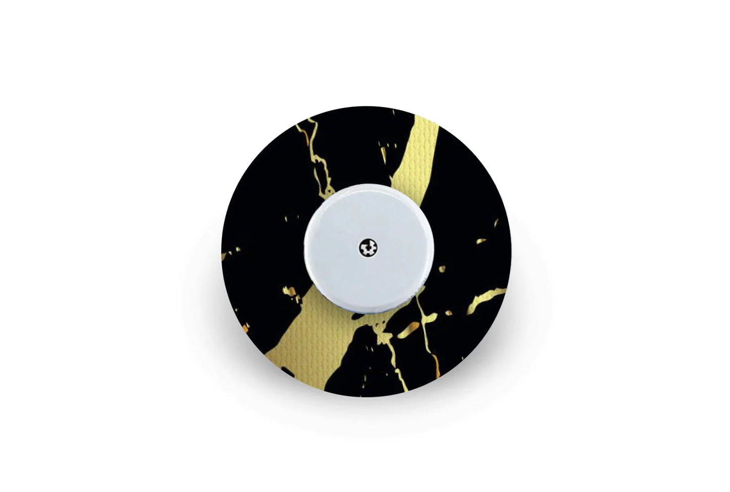fix tape/plaster for Freestyle Libre 2 marble black/gold