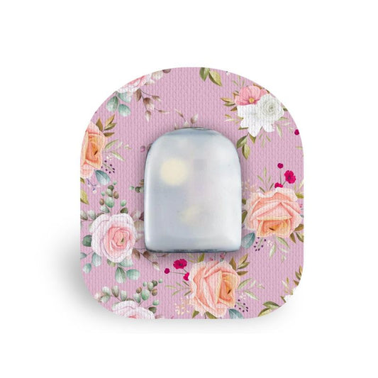 plaster/fixing tape for Omnipod botanical flowers