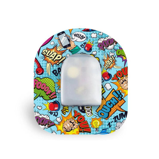 plaster/fix tape for Omnipod comic