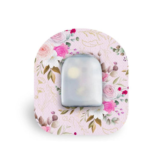 plaster/fixing tape for Omnipod vintage bouquet