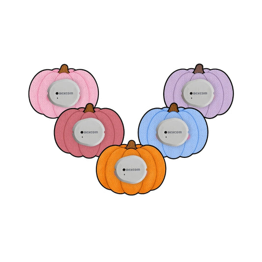 sensor patch/fixtape for Dexcom G7 / ONE+ pretty pumpkins
