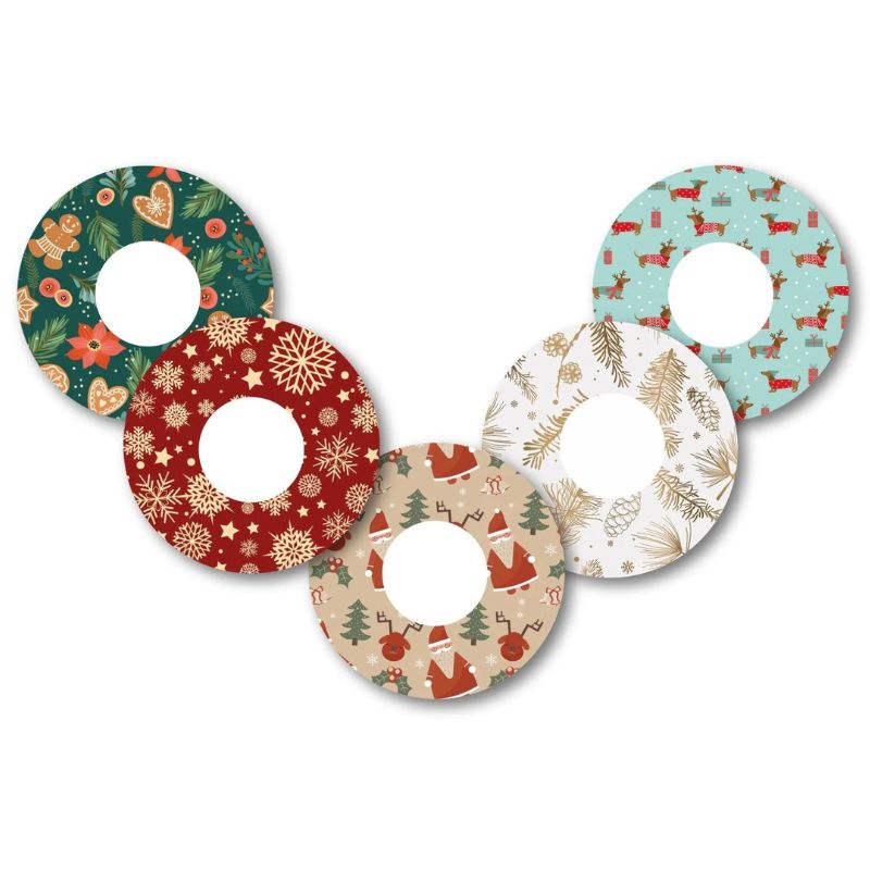 fix tape/plaster for Freestyle Libre 2 Christmas mix