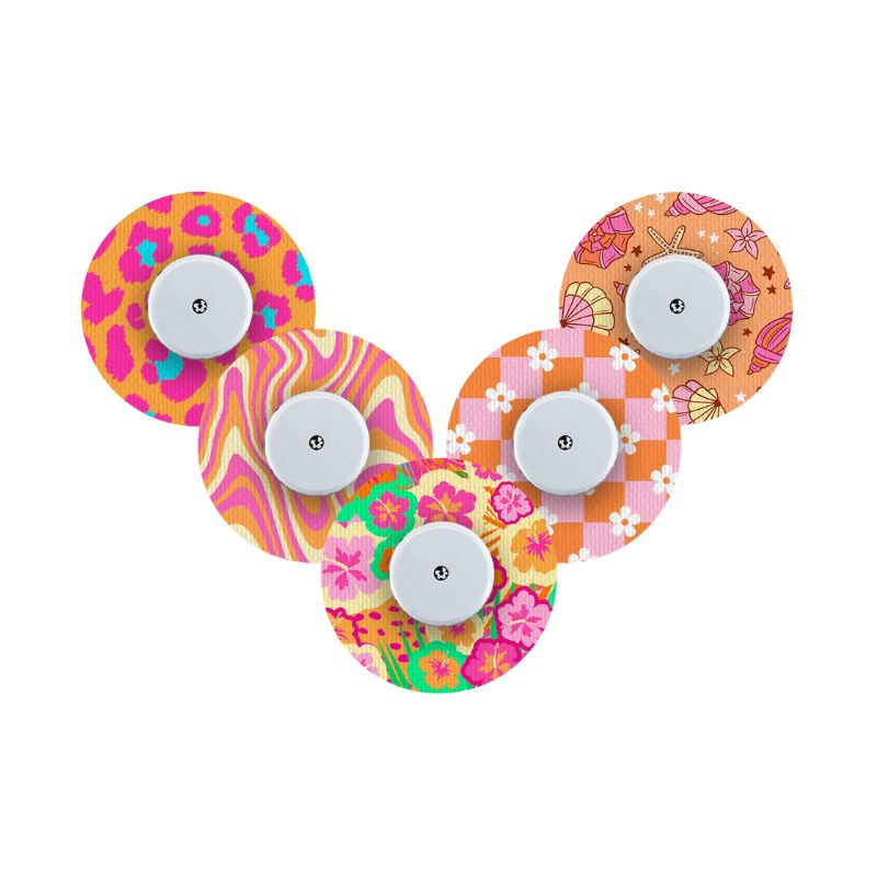 sensor patch/fix tape for Freestyle Libre 2 (plus) sassy summer