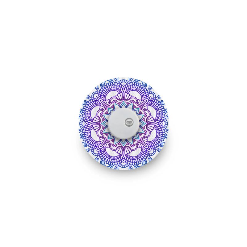 sensor patch/fix tape for Freestyle Libre 3 blue mandala
