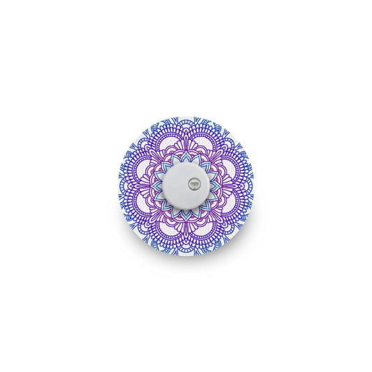 sensor patch/fix tape for Freestyle Libre 3 blue mandala