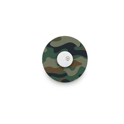 Sensor patch/fix tape camo for Freestyle Libre 3 (Plus), Instinct & infusion sets