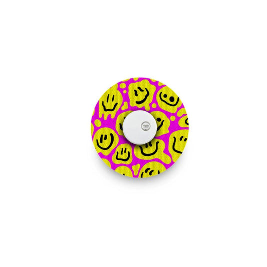 sensor patch/fix tape for Freestyle Libre 3 happy emojis