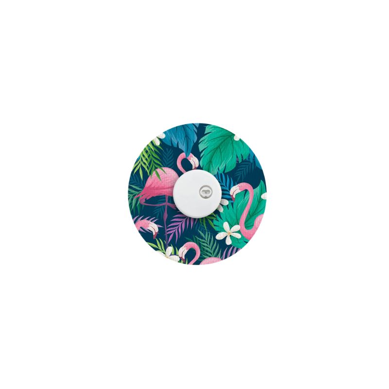 sensor patch/fixation tape flamingo for Freestyle Libre 3 (Plus), Instinct & infusion sets
