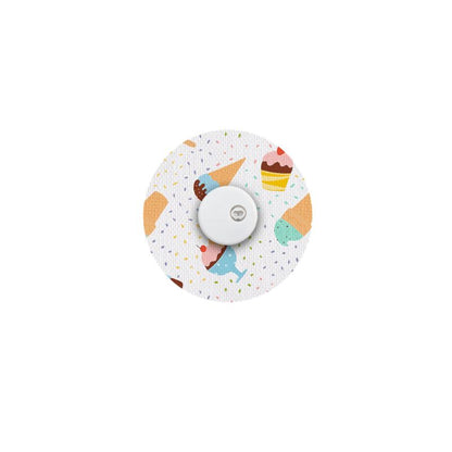 sensor patch/fix tape ice cream for Freestyle Libre 3 (Plus), Instinct & infusion sets