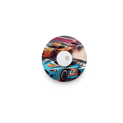 sensor patch/fix tape for race cars for Freestyle Libre 3 (Plus), Instinct & infusion sets
