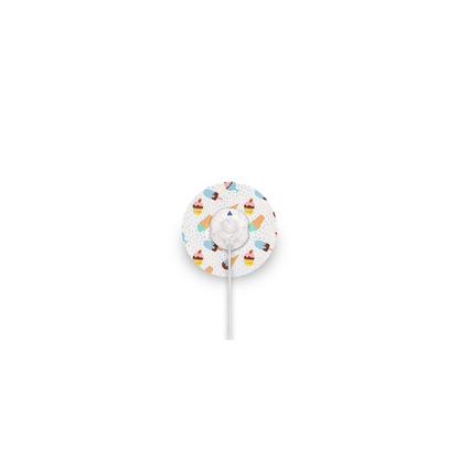 Fixtape ice cream over een infusieset