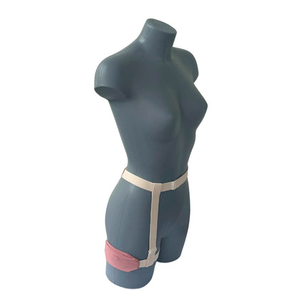 insulin pump holder for under dresses pink