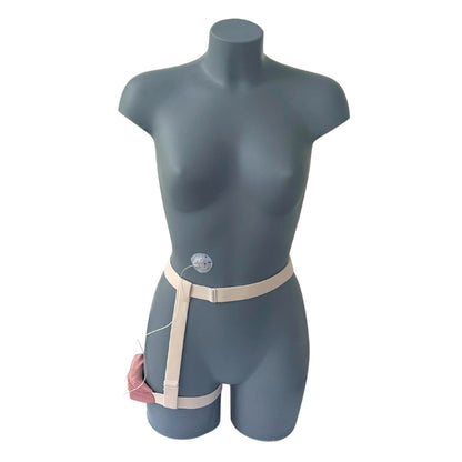 insulin pump holder for under dresses pink