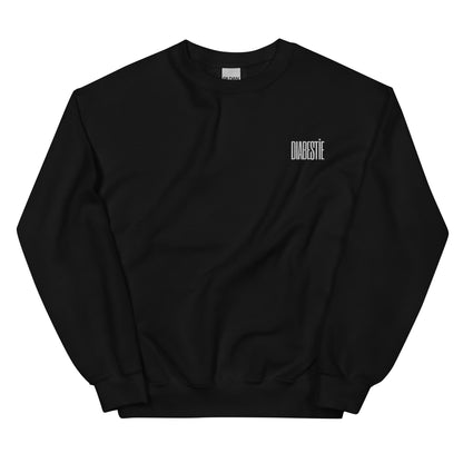 black unisex sweater 'diabestie'