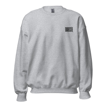 gray unisex sweater 'diabestie'