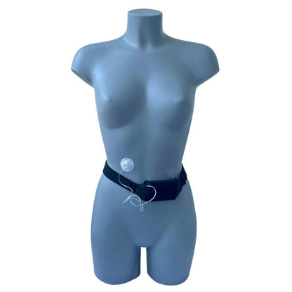 insulin pump holder for around waist black