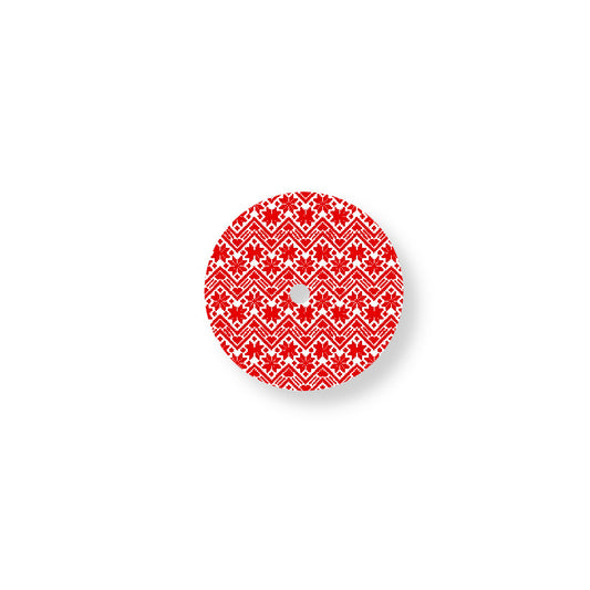 tinsulin sensor sticker voor freestyle libre 2 kerst rood gebreid patroon