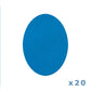 tinsulin set van 20 ovalen pleister fixtapes voor Guardian Link blauw