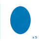 tinsulin set van 5 ovalen universele pleisters fixtapes blauw