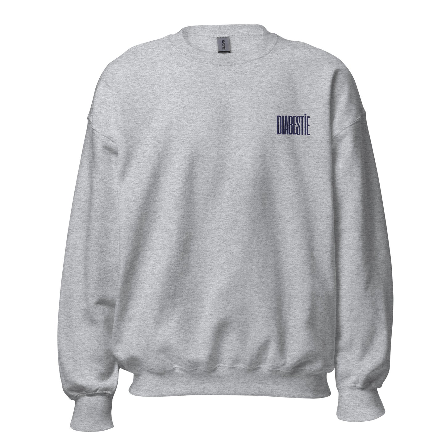 gray unisex sweater 'diabestie'